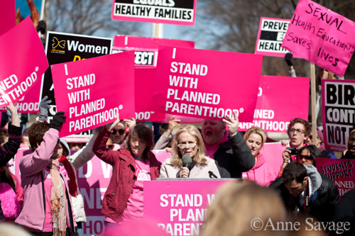 Debbie Dingell With Planned Parenthood