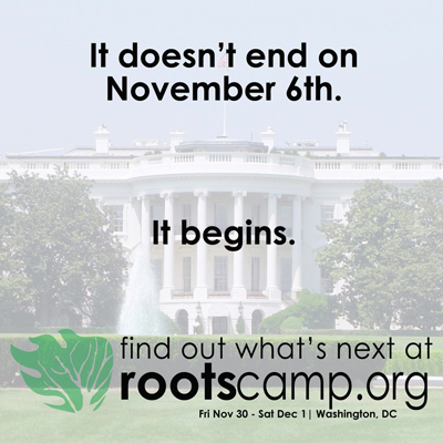 RootsCamp 2012 – Nov 30-Dec 1 in Washington, D.C. – The next step for progressive grassroots organizing