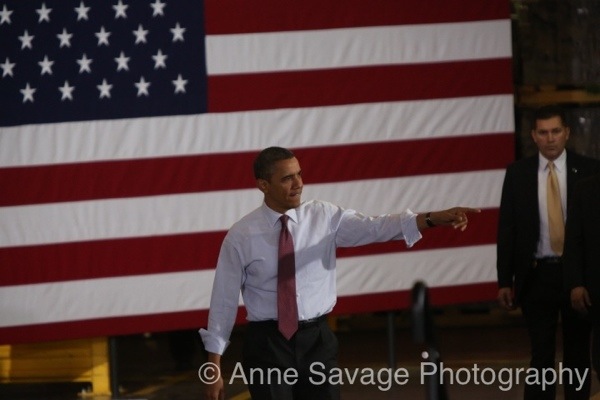 Pres. Obama amplifies our message in Michigan: “Right to Work is the right to work for less” (PHOTOS)