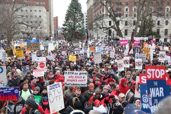 Michigan Republicans seek to make illegal union picketing more illegal