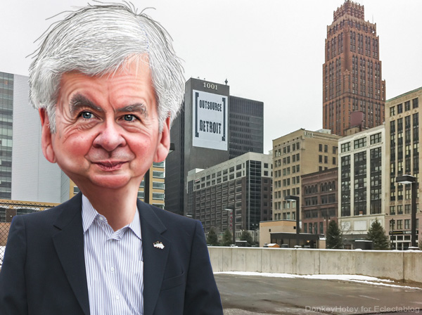 Detroit Public Schools Emergency Manager Roy Roberts boldly lies on national television about his “success”