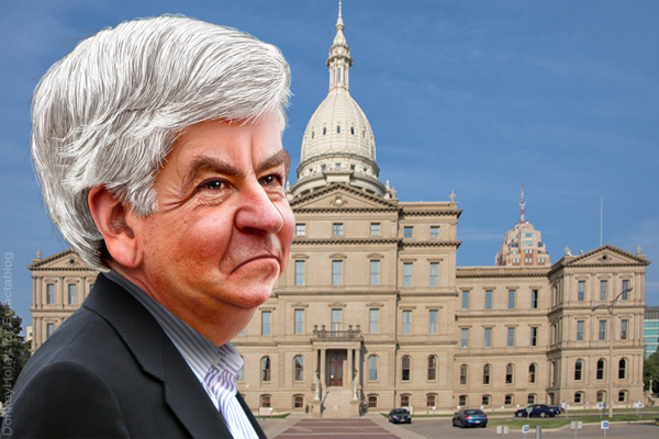 Gov. Rick Snyder: “I don’t know” who gives to the shadowy NERD slush fund that pays political operatives