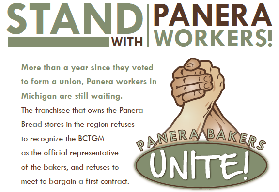 ACTION: Panera Bread uses Natl. Labor Relations Review Board dysfunction to exploit bakers trying to unionize