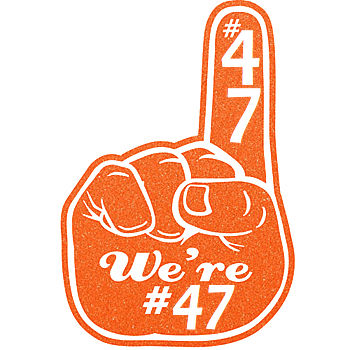 In Michigan, when it comes to attracting businesses: “We’re number 47! We’re number 47!”