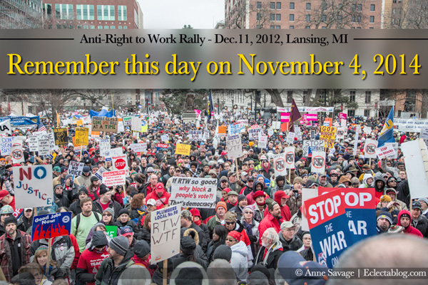 A few things to remember about a day to never forget: the day the birthplace of the labor movement became right to work