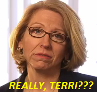 Terri Lynn Land criticizes Gary Peters for doing his job, supporting the troops