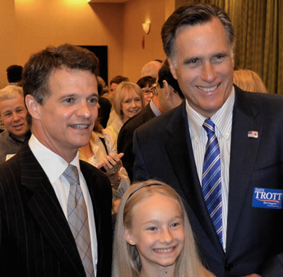 Mitt Romney endorses David Trott for MI-11. Again.