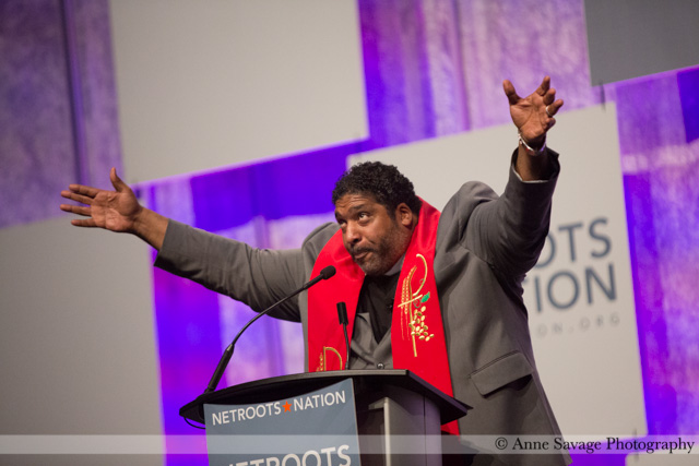 VIDEO: The riveting speech of  the Rev. William Barber, leader of the Moral Mondays movement, at Netroots Nation