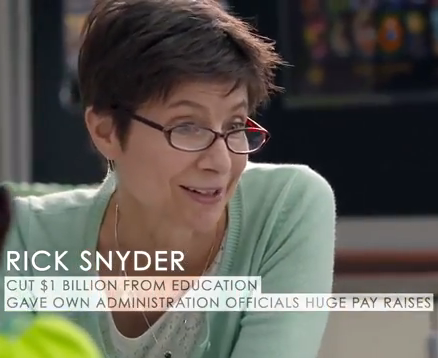 New DGA ad slams Rick Snyder for cuts to education