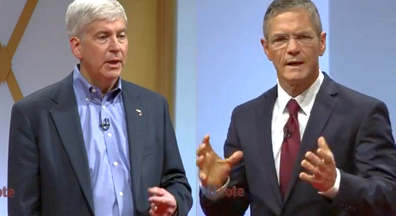 GUEST POST: Observations from a Schauer/Snyder debate attendee: “The atmosphere was completely different than on TV”