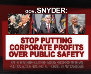 VIDEO: New ad highlights the Snyder administration’s Aramark scandal and the perils of privatization