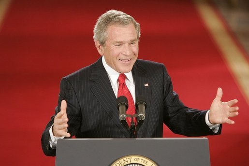 The GOP gets to choose between George W. Bush 2000 and George W. Bush 2004