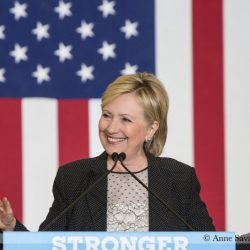 Hillary Clinton in Michigan August 11, 2016.