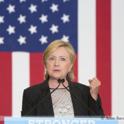 Hillary Clinton in Michigan August 11, 2016.