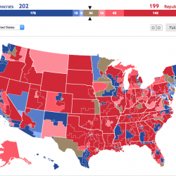 To take the House, Democrats still need to win the popular vote by at least 2.6 times Clinton’s 2016 margin