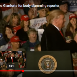 Trump doesn’t just encourage violence against journalists. He applauds it.