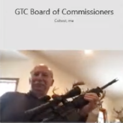 Michigan County Commissioner brandishes assault-style weapon during County Commission meeting - Vimarsana News